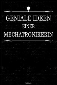 Geniale Ideen einer Mechatronikerin Notizbuch
