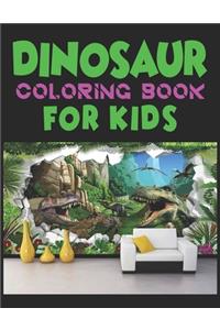 Dinosaur Coloring Book For Kids