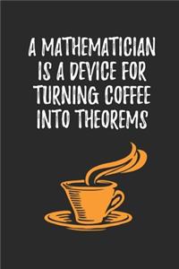 Turning Coffee Into Theorems