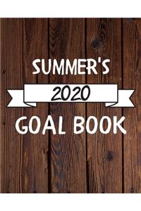 Summer's 2020 Goal Book