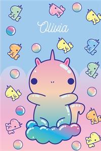 Olivia: Jellycorn Unicorn - Journal Notebook Gift For Girls, Women