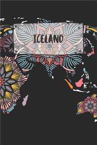 Iceland: Ruled Travel Diary Notebook or Journey Journal - Lined Trip Pocketbook for Men and Women with Lines