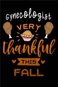 Gynecologist very thankful this fall