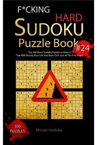 F*cking Hard Sudoku Puzzle Book #24