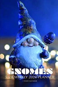 Gnomes 5 x 8 Weekly 2020 Planner