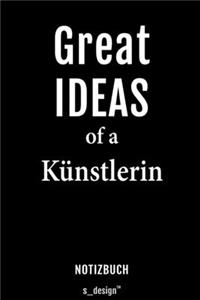 Notizbuch für Künstler / Künstlerin