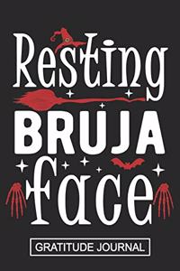 Resting Bruja Face - Gratitude Journal