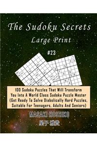 The Sudoku Secrets - Large Print #23