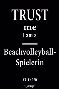 Kalender für Beachvolleyball-Spieler / Beachvolleyball-Spielerin