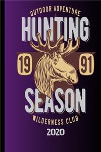 Outdoor Adventure Hunting 1991 Season Wilderness Club 2020