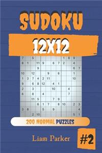 Sudoku 12x12 - 200 Normal Puzzles vol.2