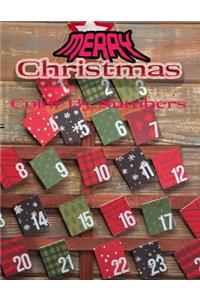Merry Christmas Color By Numbers