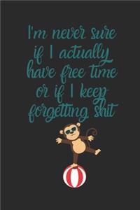 I'm Never Sure If I Actually Have Free Time or If I Keep Forgetting Shit
