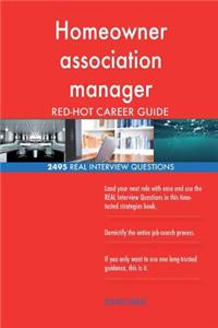Homeowner association manager RED-HOT Career; 2495 REAL Interview Questions