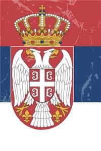 Serbia Flag Journal