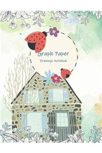 Graph Paper Drawings Notebook