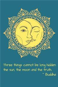 Sun Moon Lotus Buddha Journal