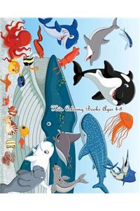 Kids Coloring Books Ages 4-8