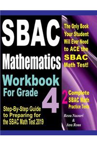 Sbac Mathematics Workbook for Grade 4