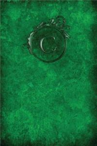 Monogram C Blank Book