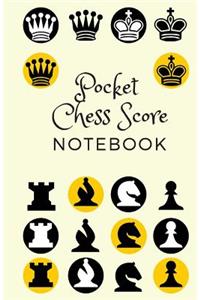 Pocket Chess Score Notebook