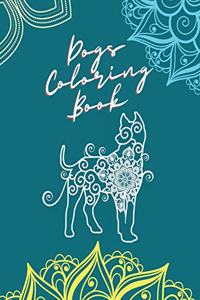 Dogs Coloring Book