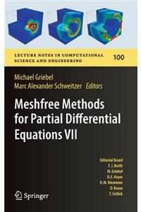 Meshfree Methods for Partial Differential Equations VII