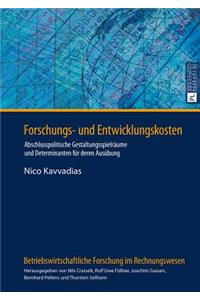 Forschungs- und Entwicklungskosten