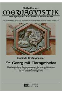 St. Georg mit Tiersymbolen