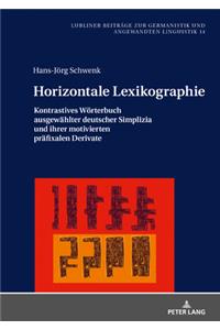 Horizontale Lexikographie