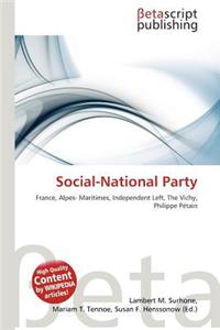 Social-National Party