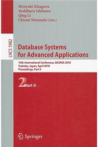 Database Systems for Advanced Applications