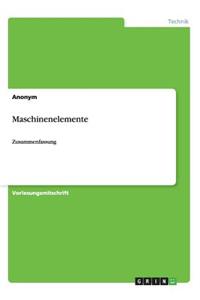 Maschinenelemente