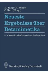 NEUESTE ERGEBNISSE   BER BETAMIMETIKA