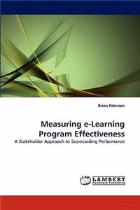 Measuring E-Learning Program Effectiveness