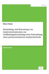 Darstellung und Bewertung von Analyseinstrumenten zur Gefährdungsbeurteilung sowie Entwicklung einer praxisorientierten Analysemethode