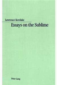 Essays on the Sublime