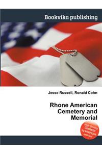 Rhone American Cemetery and Memorial