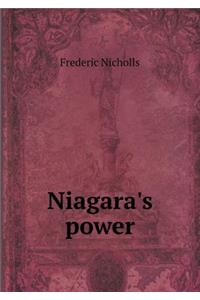 Niagara's Power