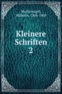 Kleinere Schriften