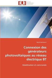 Connexion Des Générateurs Photovoltaïques Au Réseau Électrique BT
