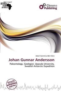 Johan Gunnar Andersson