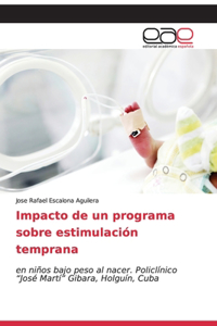 Impacto de un programa sobre estimulación temprana