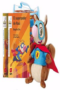 La pandilla de la ardilla. Pack Rasi superheroe