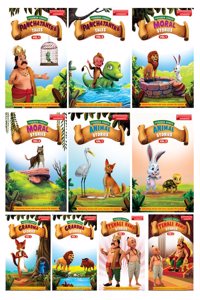 Top 10 Kids English Educational Learning Story Combo Books - Pachatantra Moral Stories Animal Stories Grandma Stories Tenali Rama