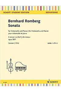 SONATA E MINOR OP 381