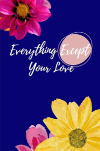 Everything Except Your Love