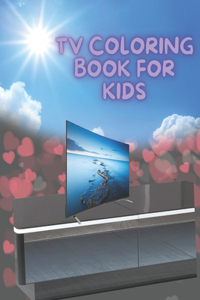 Tv Coloring Book For Kids