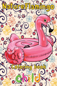 Nature Flamingo Coloring book child