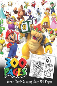 Super Mario Coloring Book 300 Pages